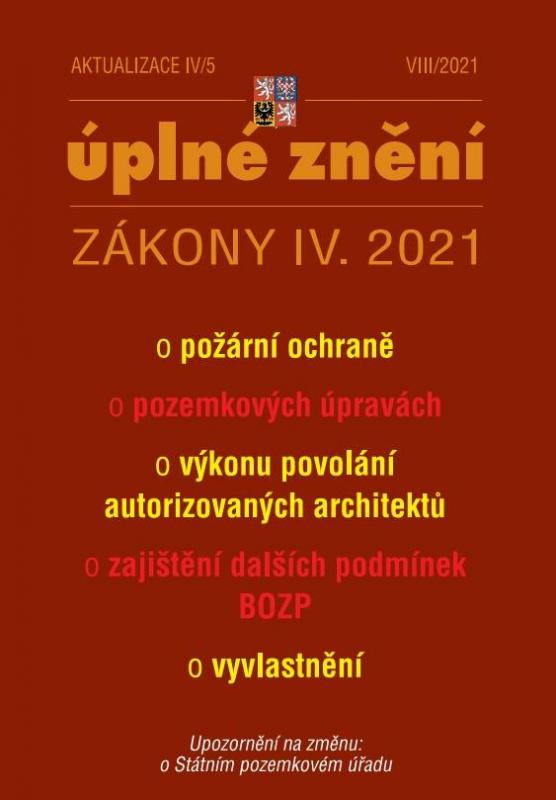 Kniha: Aktualizace IV/5 Požární ochranaautor neuvedený