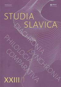 Studia Slavica XXIII/1