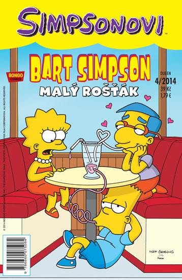 Kniha: Simpsonovi - Bart Simpson 4/2014 - Malý rošťák - Groening Matt