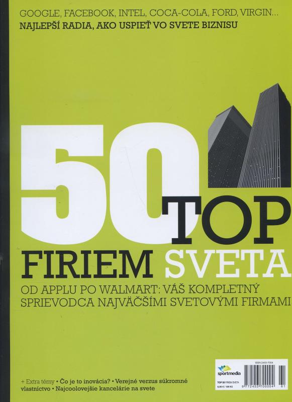 Kniha: TOP 50 biznis firiemautor neuvedený