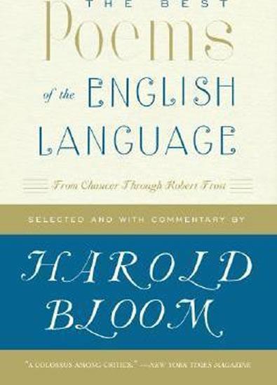 Kniha: The Best Poems of the English Language - Bloom Harold