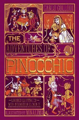 Kniha: The Adventures of Pinocchio (Ilustrated with Interactive Elements) - Collodi Carlo