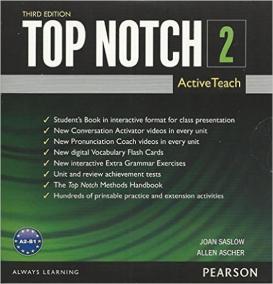 Top Notch, 3rd Ed. 2 Teachers’ Active Teach Software