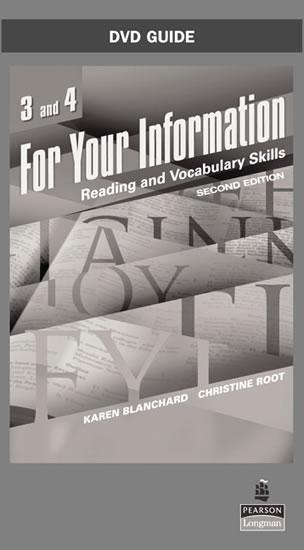 Kniha: For Your Information: Reading and Vocabulary Skills, DVD (Levels 3 and 4) - Blanchard Karen
