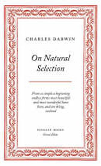 Kniha: On Natural Selection - Darwin Charles