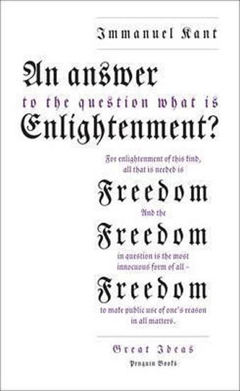Kniha: An Answer to the Question - What is Enlightenment? - Kant Immanuel