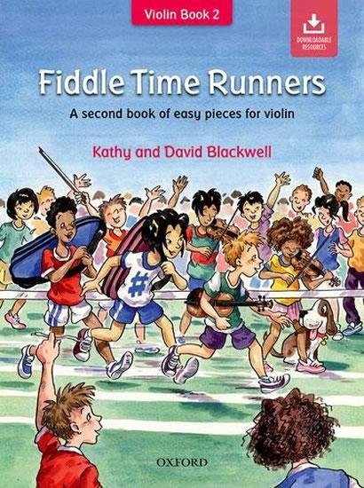 Kniha: Fiddle Time Runners: A second book of easy pieces for violin With Audio CD Revised Edition - Blackwell Kathy