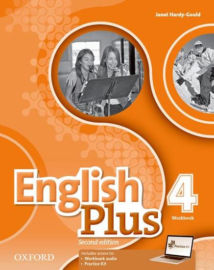 Kniha: English Plus Second Edition 4 Workbook with Access to Audio and Practice Kit - Hardy-Gould Janet