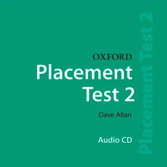 Kniha: Oxford Placement Tests 2: Class CD - Allan Dave