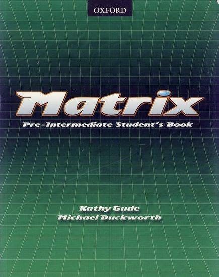 Kniha: Matrix - Pre-Intermediate Student's Bookkolektív autorov
