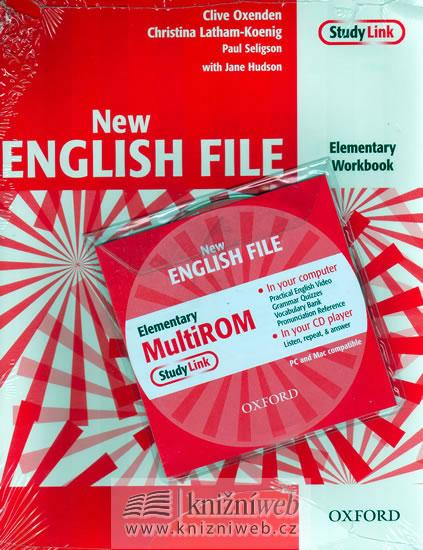 Kniha: New English File Elementary Workbook Key + CD ROM pack - Oxenden Clive