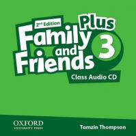 Family and Friends Plus 3 2nd Edition Class Audio CD