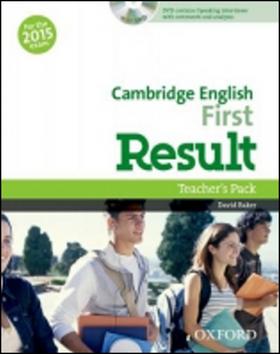 Kniha: Cambridge English First Result Teacher´s Book with DVD - D. Baker