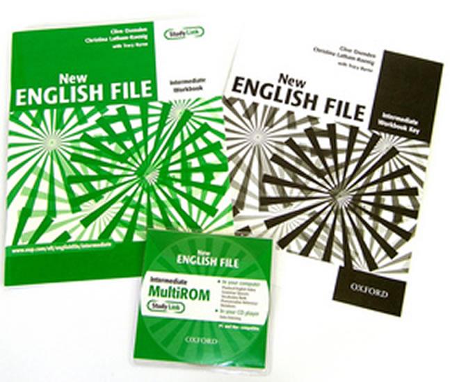 Kniha: New English File Intermediate Workbook with Answer Booklet and MultiROM Pack - Oxenden Clive