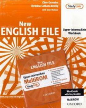 Kniha: New English File New Up-int Workbook w/k +multiROM - Christina Latham-Koenig