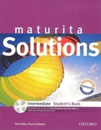 Kniha: Maturita Solutions Intermediate Student´s Book with MultiROM Pack CZ - Falla Tim