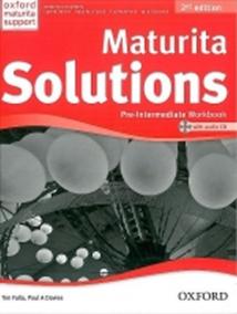 Maturita Solutions Pre-Intermediate Workbook 2nd Edition with audio CD pack CZ