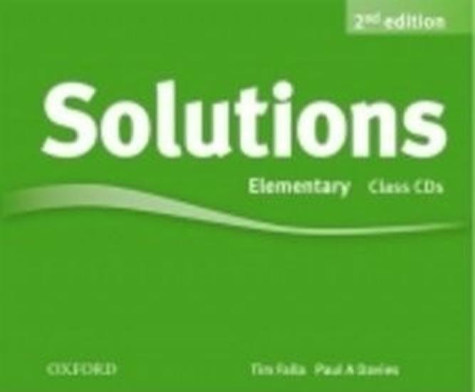 Kniha: Maturita Solutions Elementary 2nd Edition Class audio CDs - Falla Tim