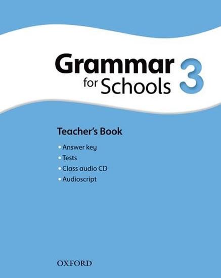 Kniha: Oxford Grammar for Schools 3 Teacher´s Book with Audio CD - Godfrey Rachel