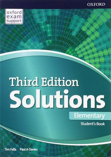 Kniha: Solutions 3rd Edition Elementary Student´s Book International Edition - Falla Tim, Davies Paul A.