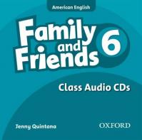 Family and Friends 6 American English Class Audio CDs /2/