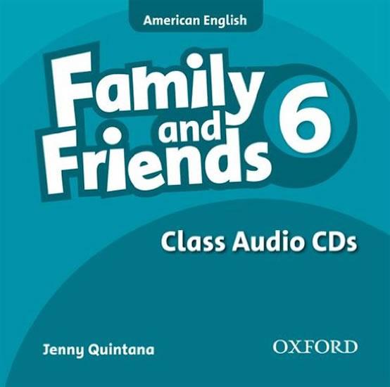 Kniha: Family and Friends 6 American English Class Audio CDs /2/ - Quintana Jenny