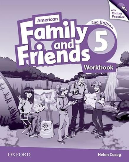 Kniha: Family and Friends 5 American Second Edition Workbook with Online Practice - Casey Helen