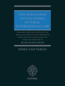 The Max Planck Encyclopedia of Public International Law