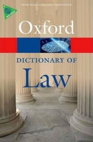 Oxford Dictionary of Law 8th Edition Reissue 