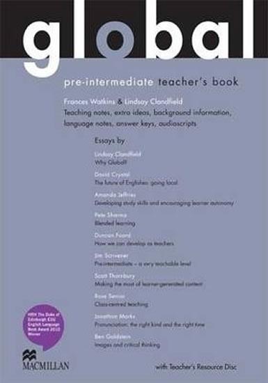 Kniha: Global Pre-intermediate Teacher`s Book with Resource DVD - CEFA2 / B1 - Clandfield Lindsay