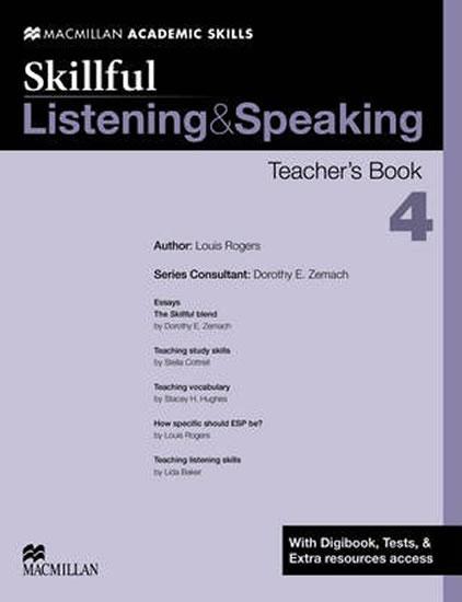 Kniha: Skillful Listening - Speaking 4: Teacher´s Book + Digibook + Audio CD - Zemach Dorothy E.
