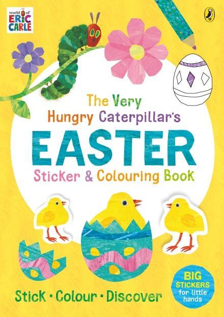 Kniha: The Very Hungry Caterpillar´s Easter Sticker and Colouring Book - Carle Erik