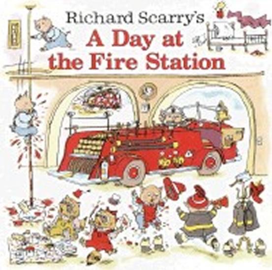 Kniha: A Day at the Fire Station - Scarry Richard