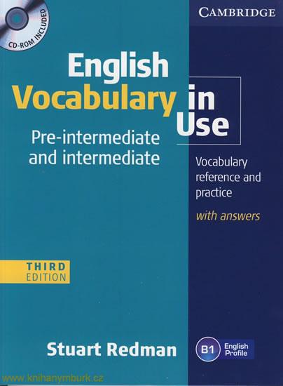 Kniha: English vocabulary in use 3E Pre- intermediate ant intw. Answer CD - ROM - Stuart Redman