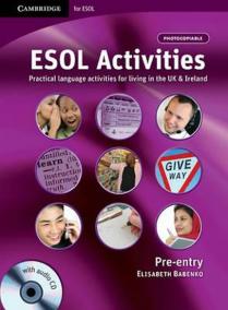 ESOL Activities Pre Entry with Audio CD