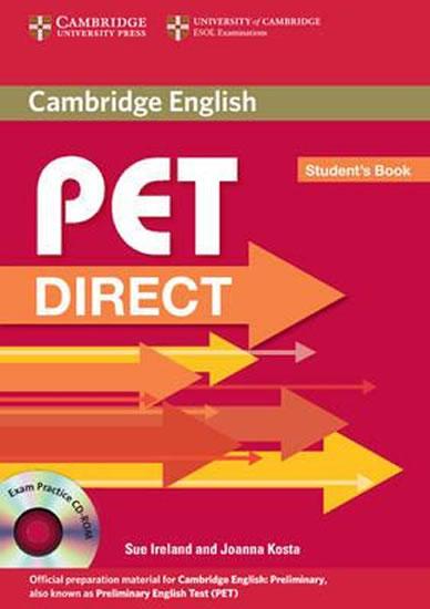 Kniha: PET Direct: Student´s Book with CD-ROM - Ireland Sue