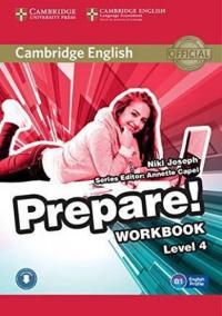 Prepare Level 4 Workbook with Audio