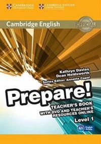 Prepare! 1: Teacher´s Book w. DVD - Teacher´s Resources Online