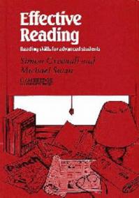 Effective Reading Student´s book: Reading Skills for Advanced Students