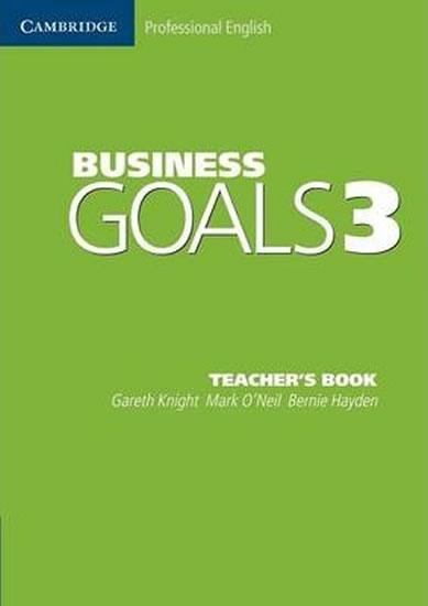 Kniha: Business Goals 3 Teacher´s Book - Knight Gareth