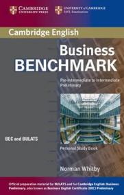 Business Benchmark Pre-Intermediate to Intermediate Personal: Study Book