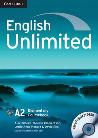Kniha: English Unlimited Elementary: Coursebook with e-Portfolio - Tilbury Alex