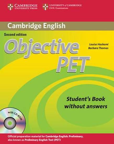 Kniha: Objective PET Students Book without Answ - Hashemi Louise