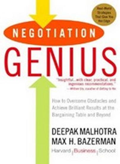 Kniha: Negotiation Genius - Malhotra Deepak