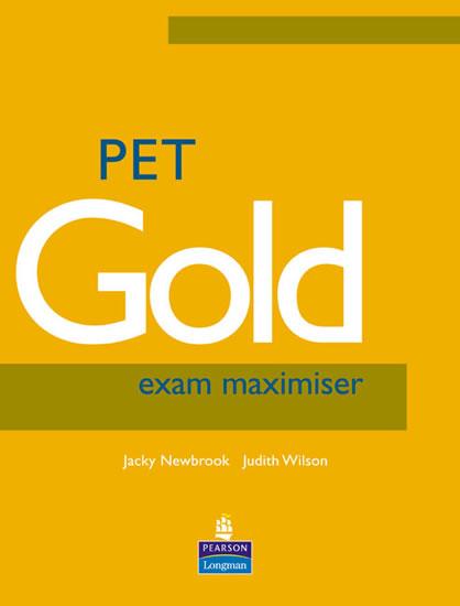 Kniha: PET Gold Exam Maximiser No Key New Edition - Newbrook Jacky