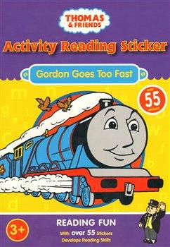 Kniha: Thomas - Friends Activity Reading Sticker -Gordon Goes Too Fast-autor neuvedený