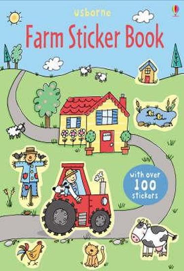 Kniha: Farm Sticker Book - Taplin Sam