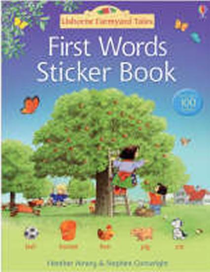 Kniha: First Words Sticker Book - Amery Heather