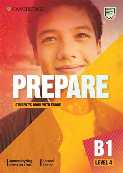 Kniha: Prepare 4/B1 Student´s Book with eBook, 2nd - Styring James