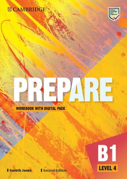 Kniha: Prepare 4/B1 Workbook with Digital Pack, 2nd - Jones Gareth P.